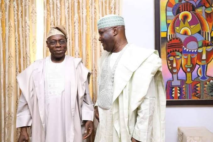 2027 political re-engineering: Ex-VP Atiku, Tambuwal, Imoke in closed-door session with Obasanjo