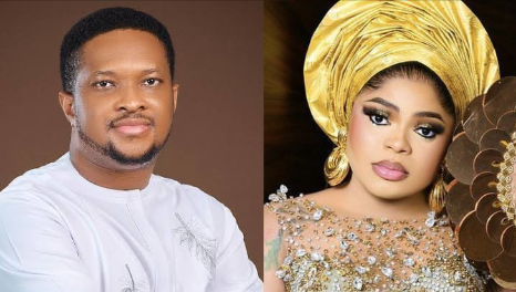 Gospel singer, Lawrence Oyor in shock as Bobrisky vibes to his hit song “Favour”