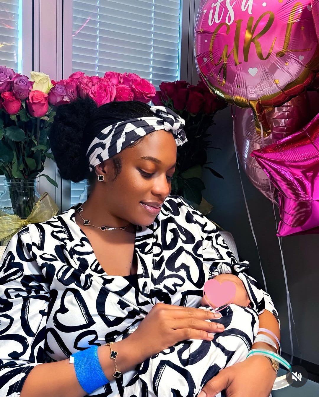Chika Ike welcomes first child, says ‘my heart is full of joy’