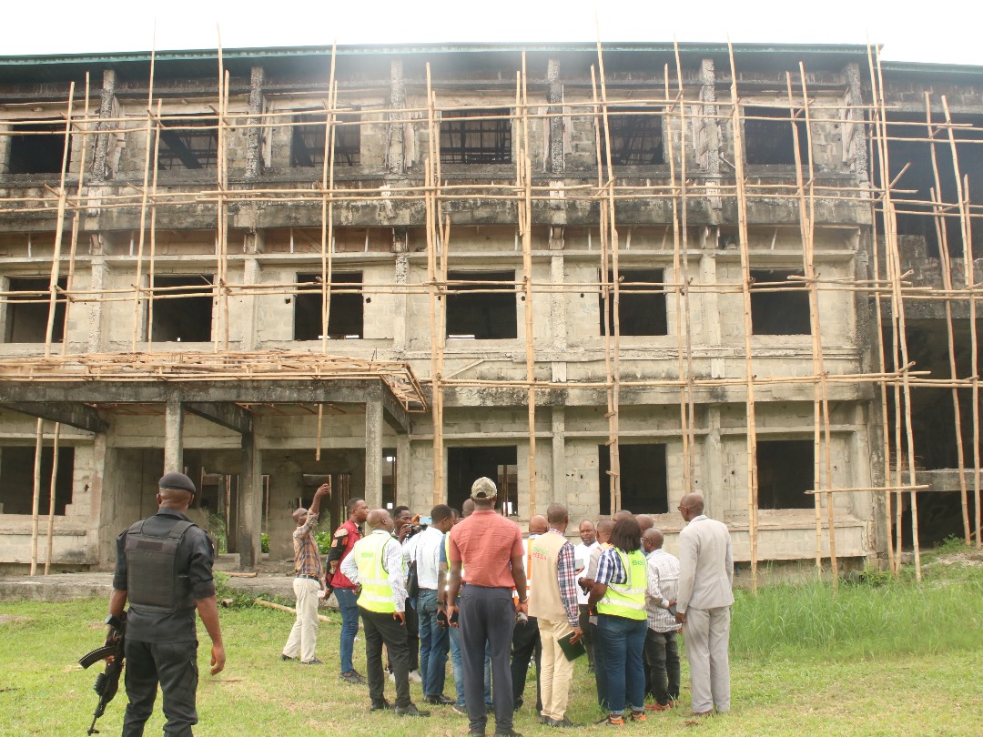 Okorodudu embarks on project inspection in DESOPADEC mandate areas, hails Oborevwori (Photos)