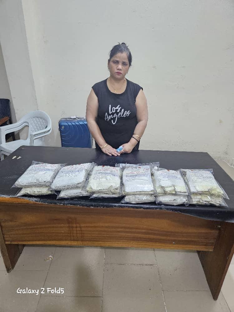 NDLEA nabs Indian lady with 72 parcels of heroin in chocolate wraps at Kano airport(PHOTOS)