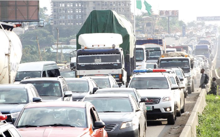 Travel Disrupted: Lagos-Ibadan expressway hit by major traffic congestion