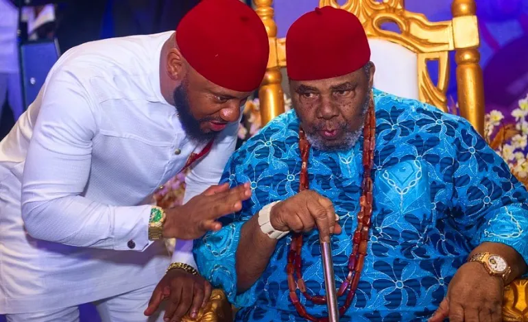 Yul Edochie, Judy Austin pay heartfelt tributes as Pete Edochie marks 78th birthday