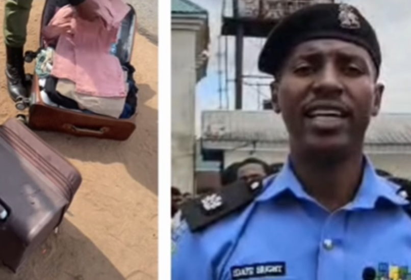 Delta police PRO reacts to viral video of police officers ransacking passengers’ bag