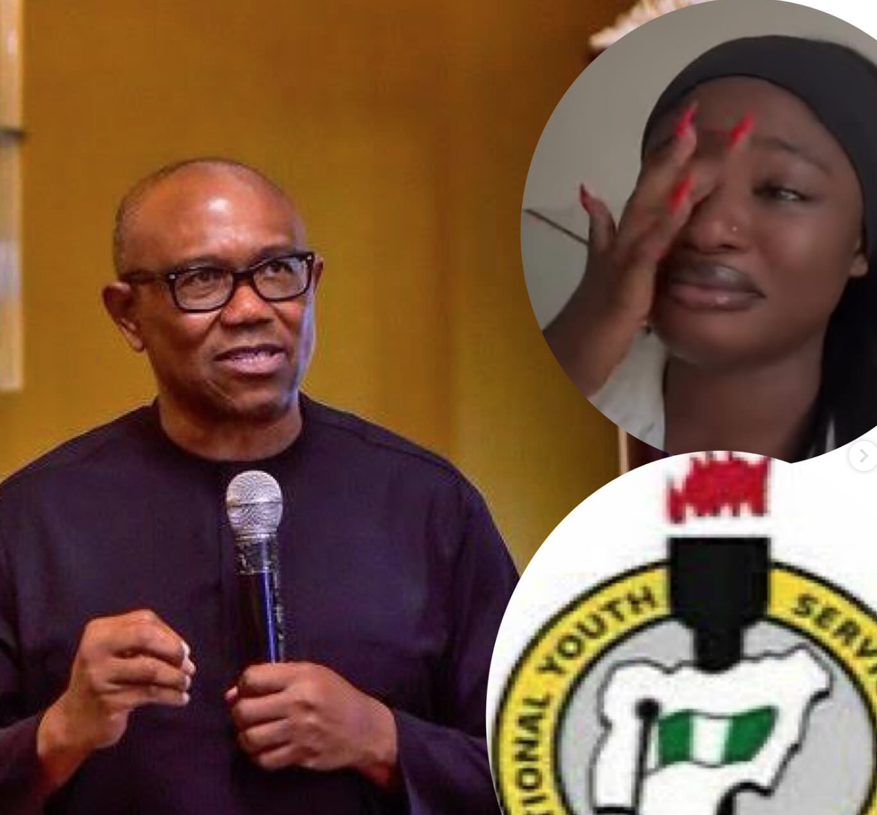 Silencing dissent, undemocratic – Peter Obi condemns intimidation of corper who called Tinubu ‘terrible’ president