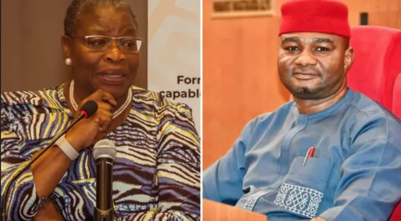 As a red cap chief, I will take Oby Ezekwesili up  – Sen. Nwaebonyi