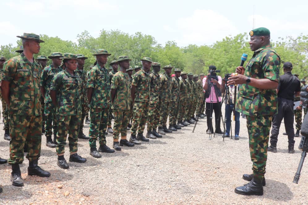 Every Nigerian is looking to us for safety – Army chief tells troops