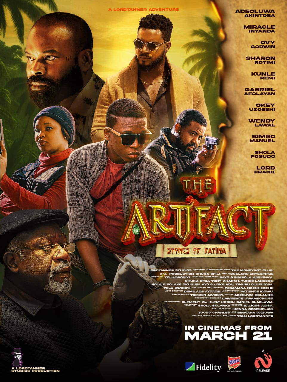 Nollywood’s boldest adventure movie, “The Artifact”, set to premiere on March 21