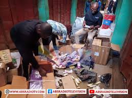 Drug traders kick as NAFDAC shut market down in Anambra