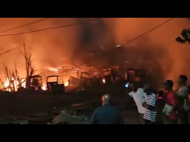 Just in: Iranian missile strike sparks fire near Microsoft office