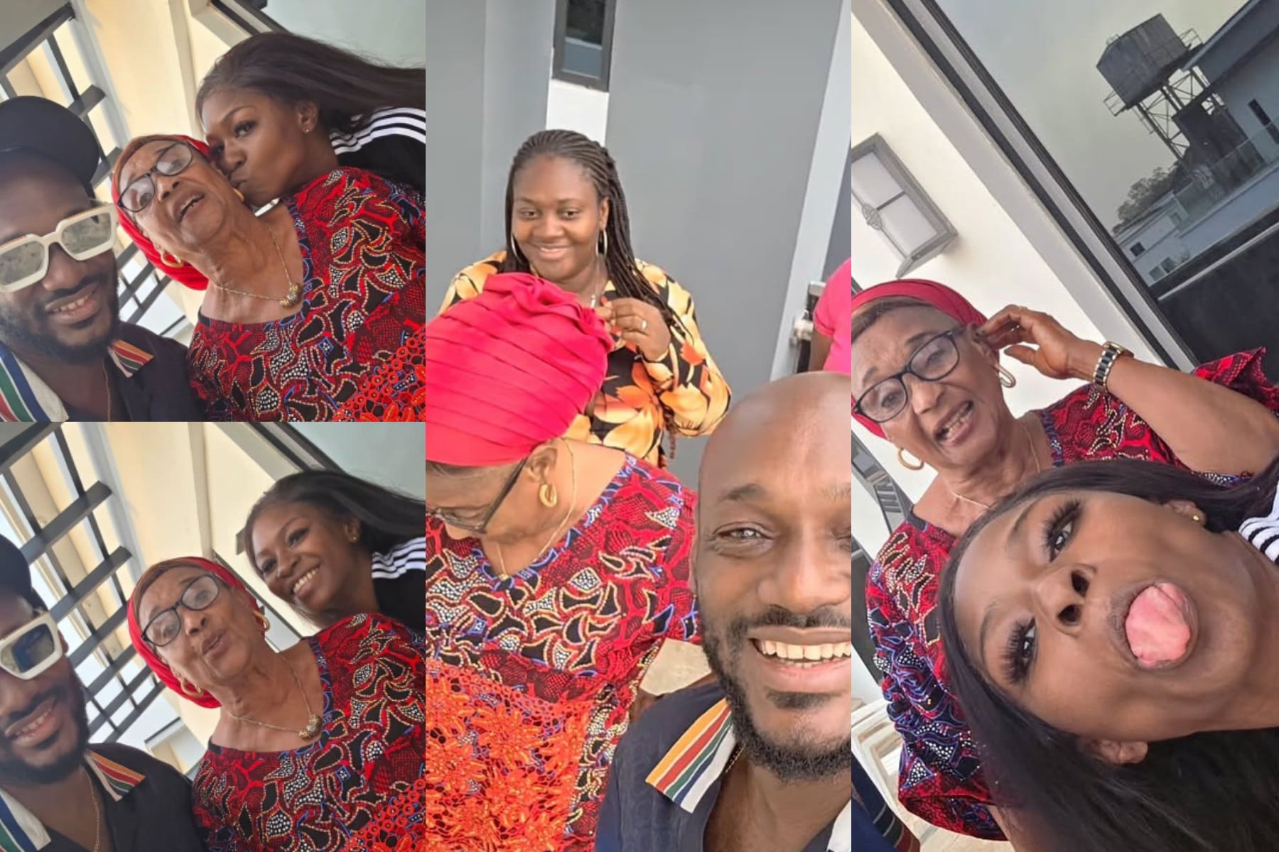 This is prove that d family no love Annie – Fans react as 2Baba’ lover, Natasha meets singer’s mother
