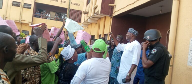 Lagos LG poll: Again, APC members protest alleged candidates imposition