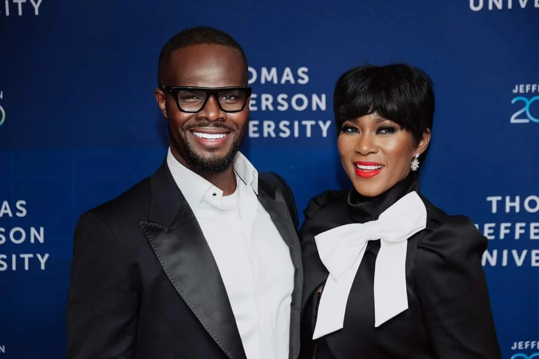 Stephanie Okereke-Linus celebrates 14th wedding anniversary with husband Linus Idahosa, shares never-before-seen footage from pre-wedding boat cruise