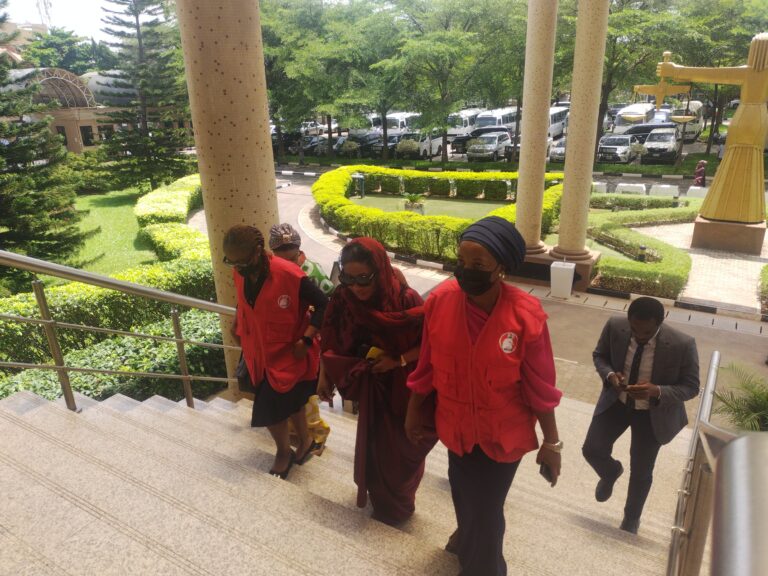 EFCC produces Aisha Achimugu in court