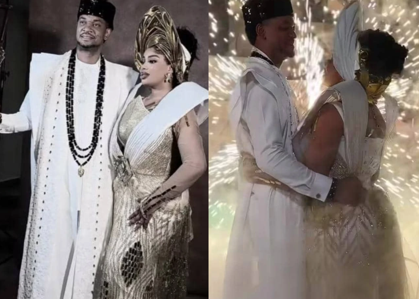 PHOTOS: Gospel singer, Steven Crown ties the knot with partner in style