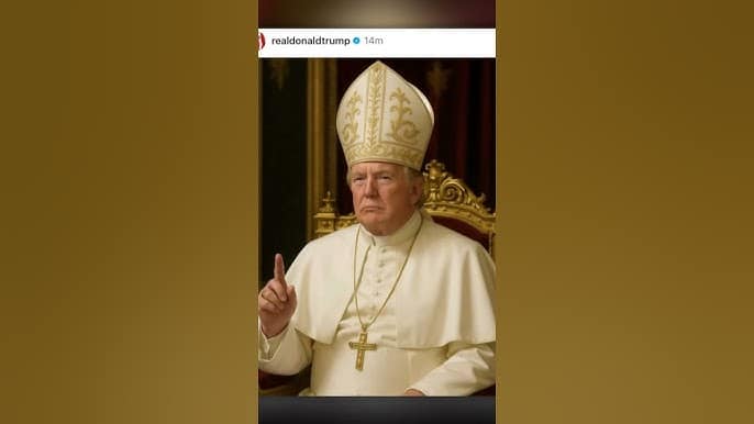 Do not mock us – Catholic bishops slam Donald Trump over his AI photo dressed as Pope