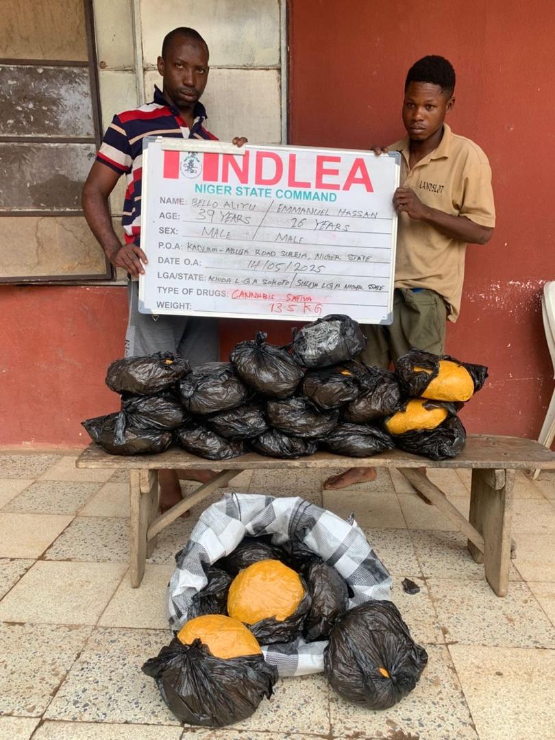 Two octogenarians nabbed as NDLEA intercepts N3.2bn opioids