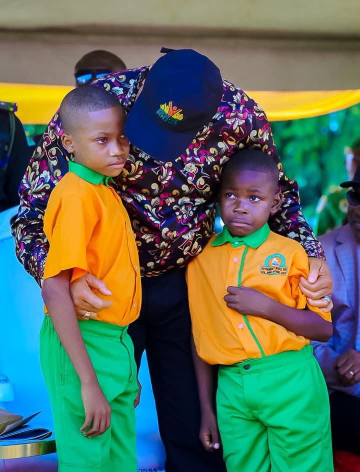 How little Nigerian boy helped his mother get big job with Governor Eno’s govt