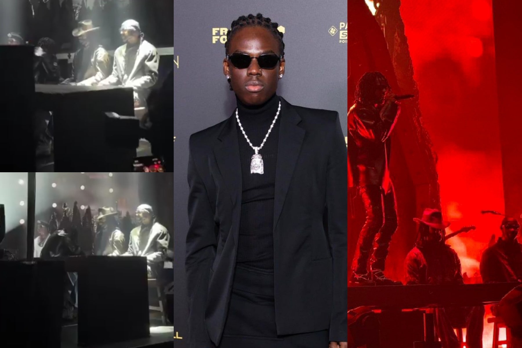 This is disrespectful – Rema attacked for performing with statues of Davido, Wizkid and Burna Boy