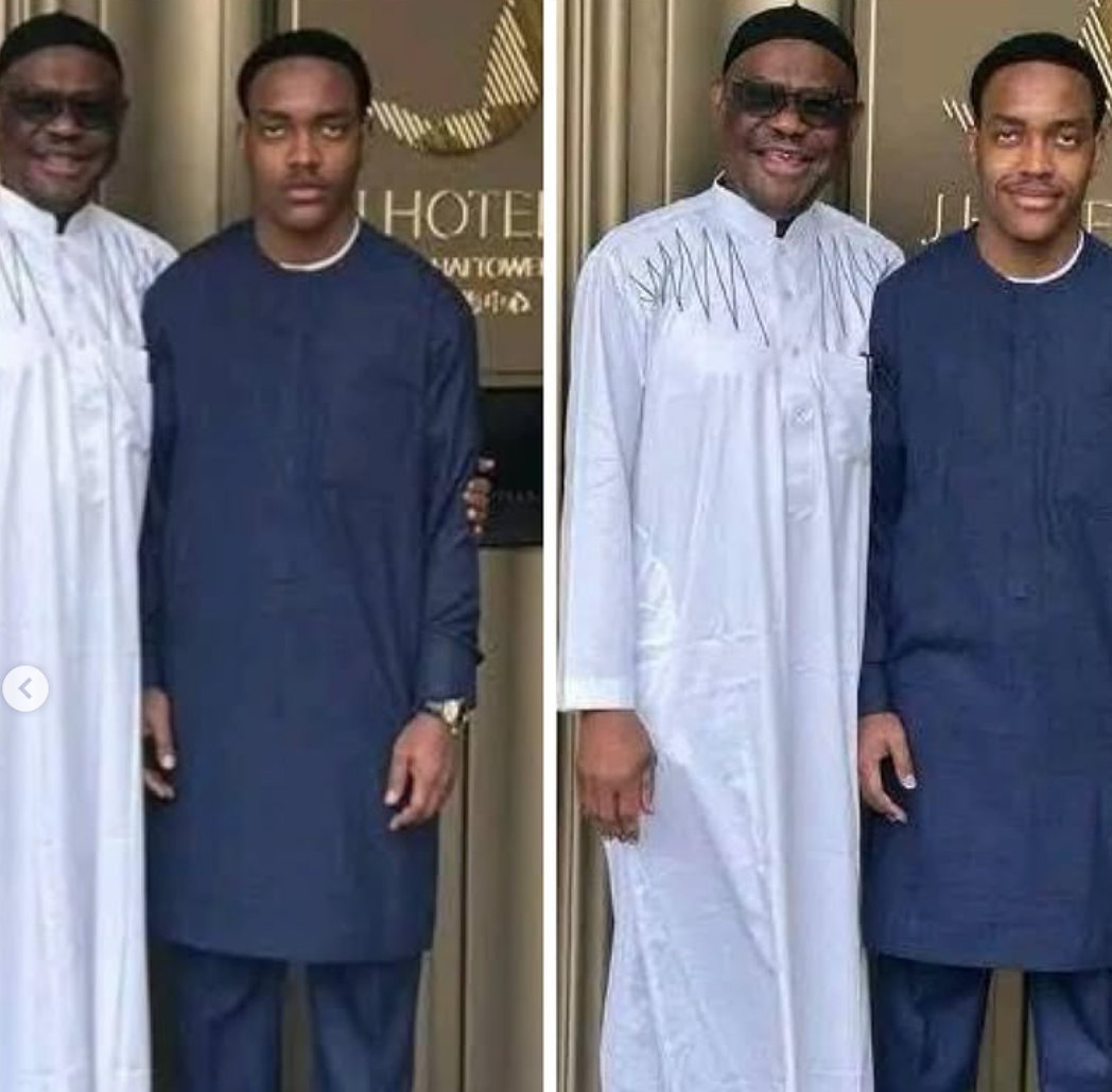 APC needs to die – Anger as Wike takes son on official govt engagement in China
