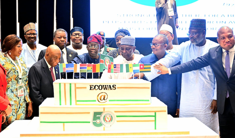 What Tinubu, Gowon said at ECOWAS 50th anniversary celebration