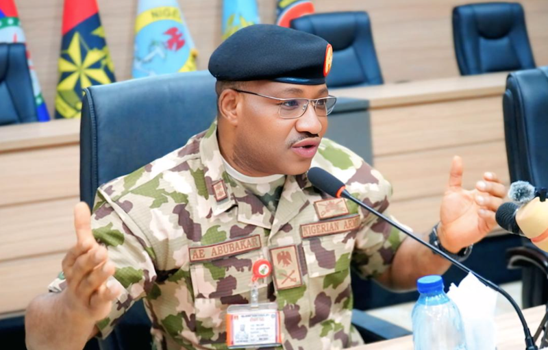 Terrorists waging war against Nigeria, not armed forces – Theatre Commander