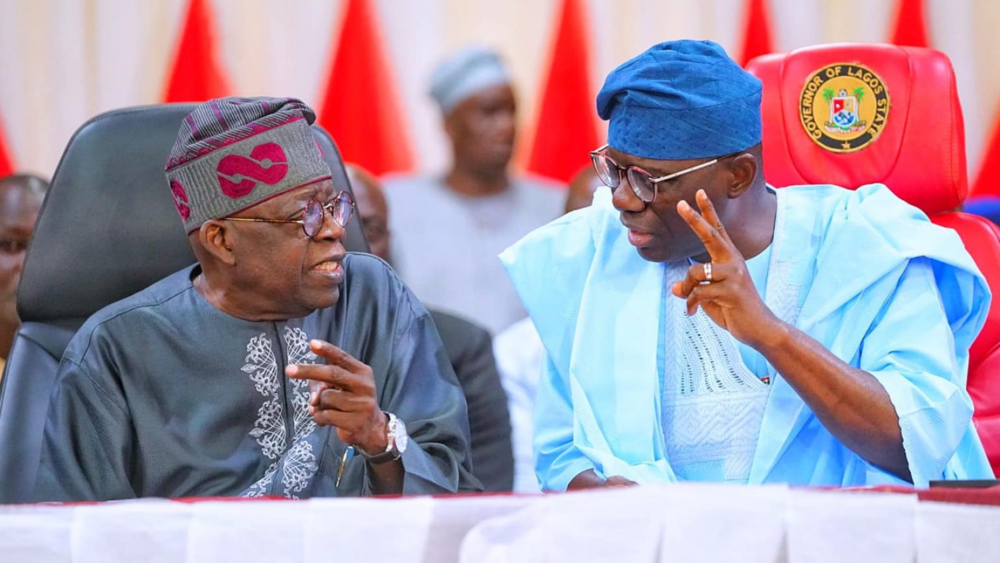 Watch moment Tinubu snubs Sanwo-Olu’s greeting at Lagos-Calabar coastal highway phase 1  inauguration