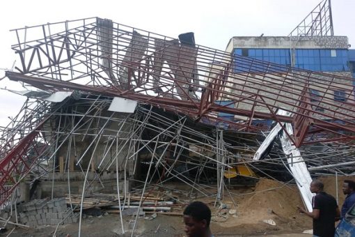 JUST IN: Tragedy strikes as building collapses in Ibadan