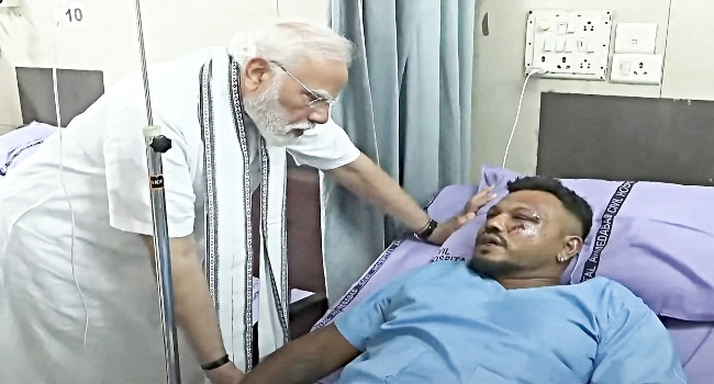 UPDATE:  India Plane crash only survivor narrates ordeal, says ” I opened my eyes realized I was not dead