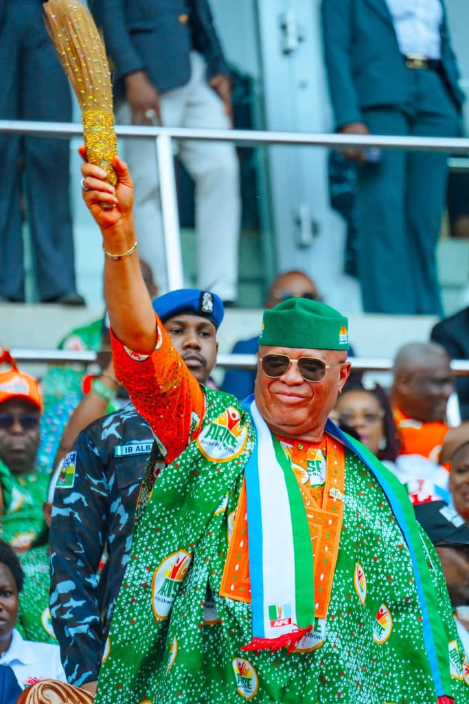Governor Umo Eno stirs emotions, states why he joined APC