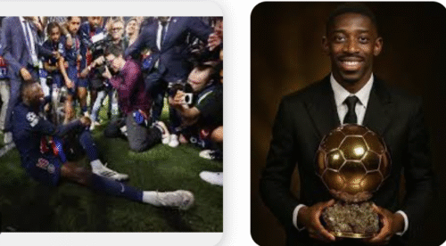 Ousmane Dembele tipped to win Ballon D’Or after victory over Inter Milan