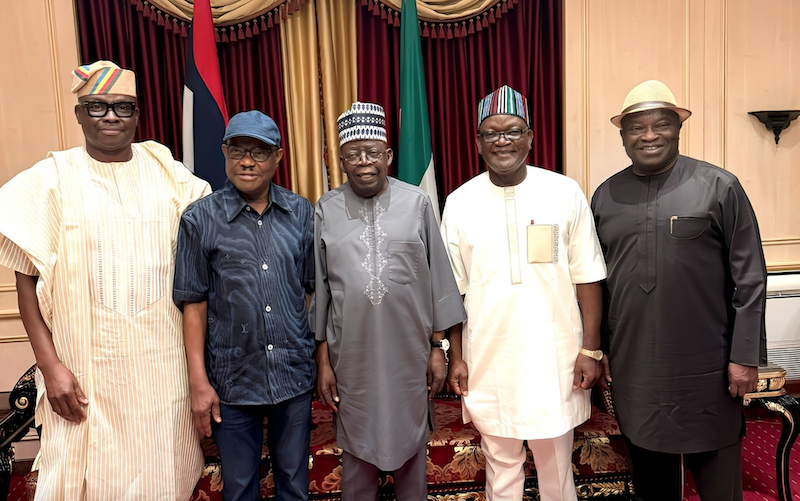 Tinubu hosts Wike’s PDP faction in Aso Villa