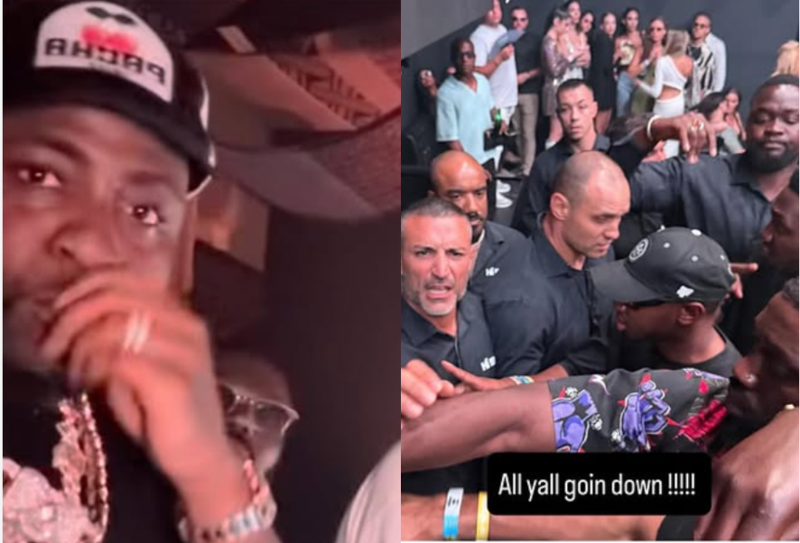 Davido accuses Ibiza nightclub security of trying to kill him, his team
