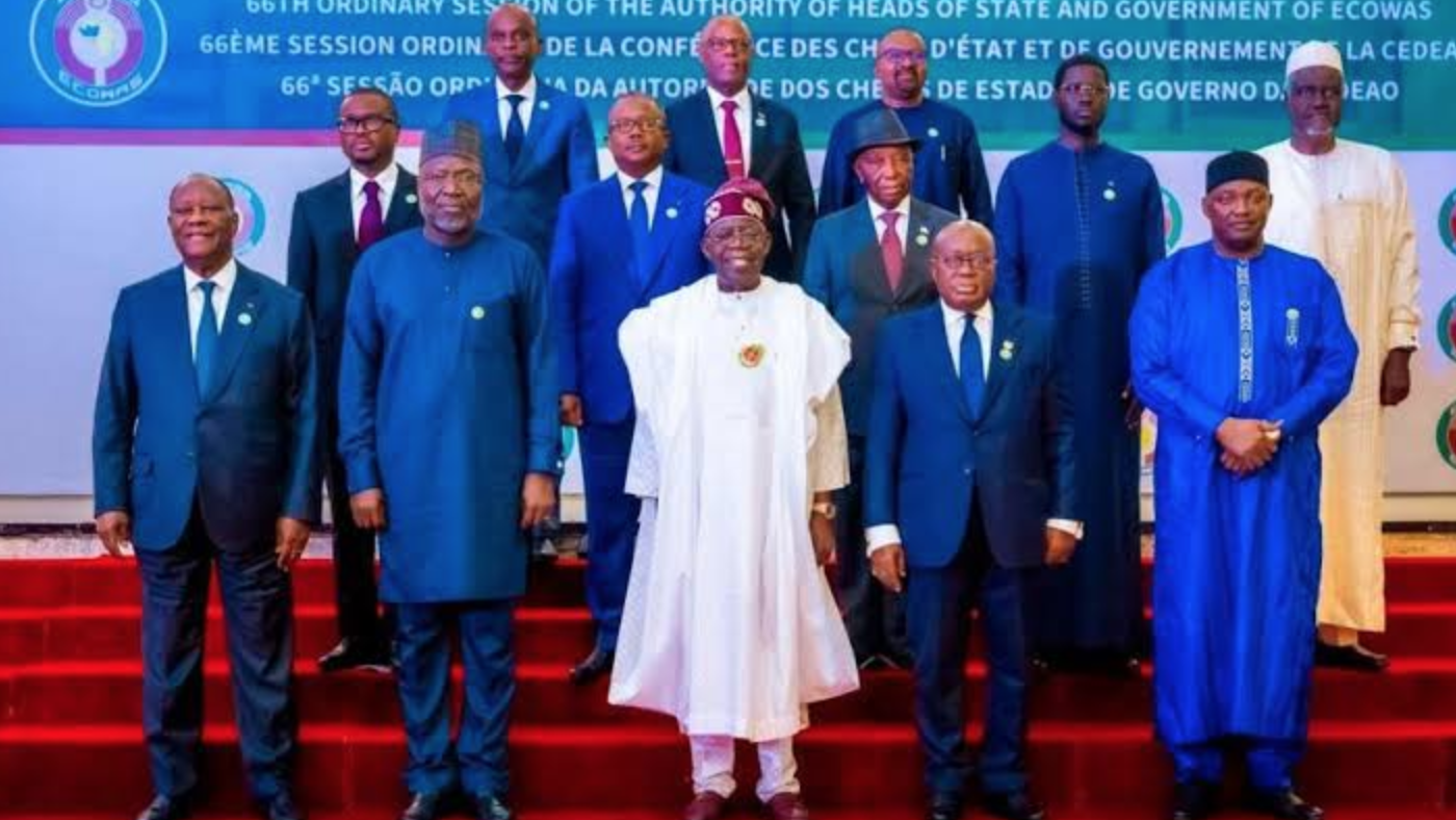 BREAKING: New ECOWAS chairman takes over as President Tinubu’s tenure ends