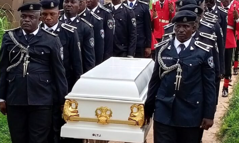 Retired CP buried along with husband in Lagos