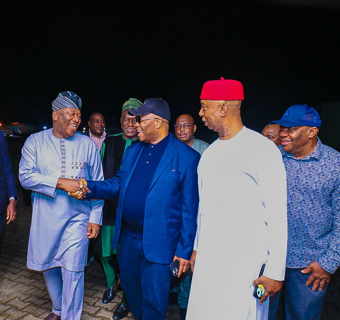 Akpabio back from London, dismisses rumours of ill health